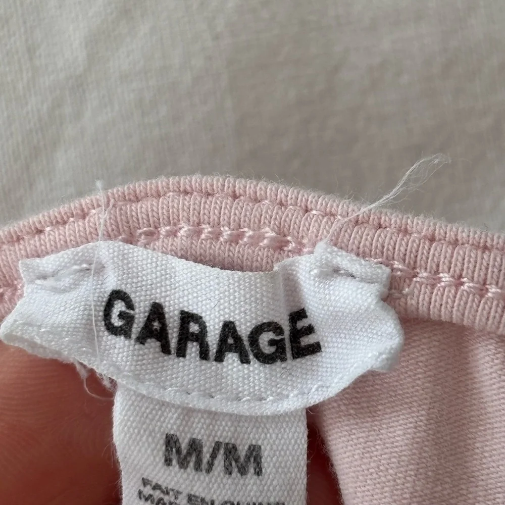 Garage Light Pink Crop Top - Picture 4 of 4